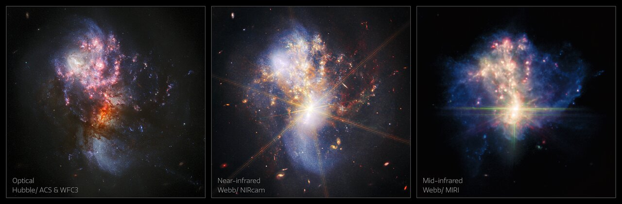 Webb Explores a Pair of Merging Galaxies